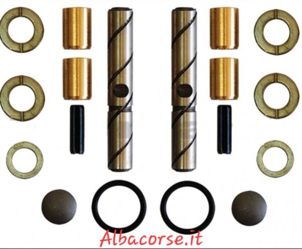 Kit revisione fuselli con boccole in ottone fiat 500