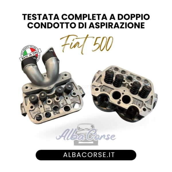 Testata Completa a Doppio Condotto di Aspirazione - 39 Stelo 7