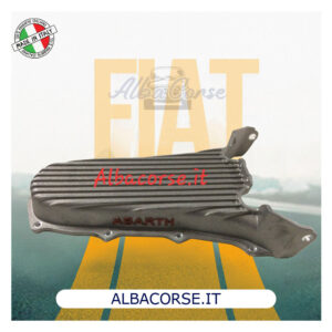 Carter coperchio filtro aria fiat 500 in alluminio ABARTH