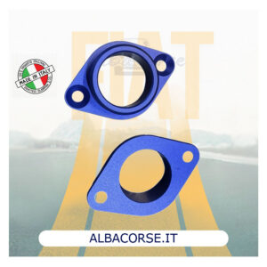 Giuntino distanziale per carburatore 40  per Fiat 500 e 126 anodizzato blue