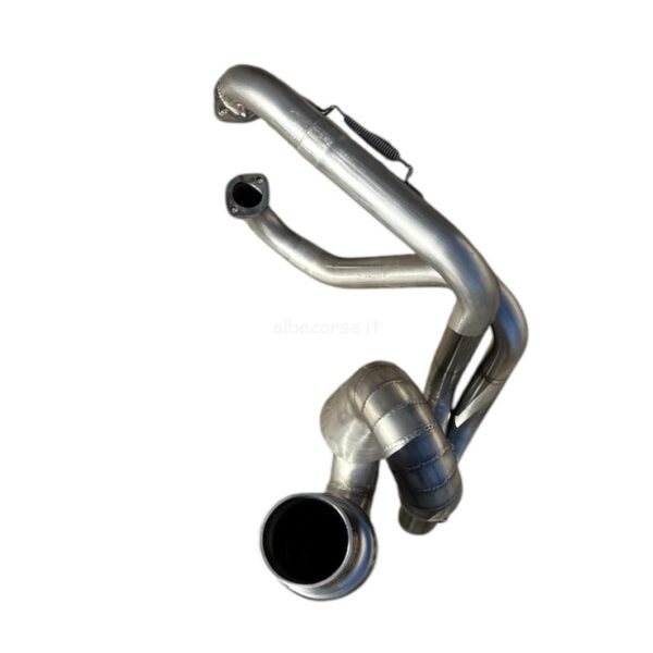Scarico in acciaio inox tipo TORNADO per Fiat 500 e 126 - immagine 3