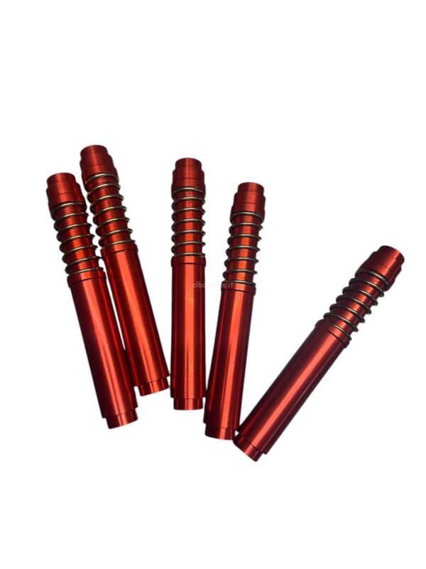 Cannette Telescopiche per Fiat 500 anodizzate ROSSO