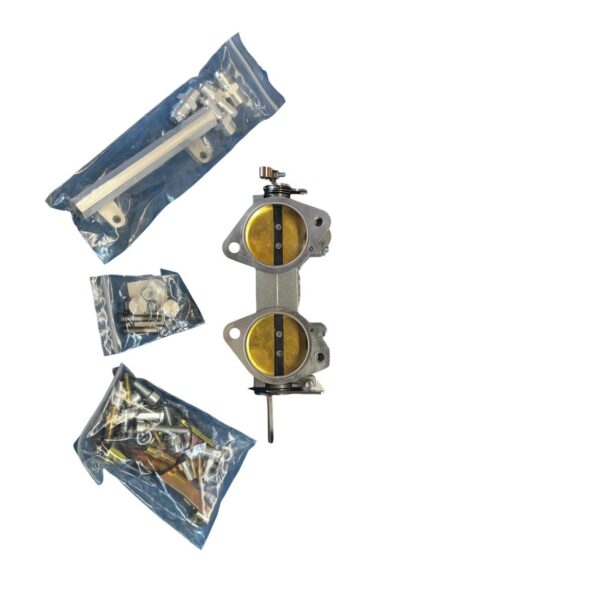 Corpo Farfallato DCOE 50mm lungo 3omm per iniezione elettronica fiat 500